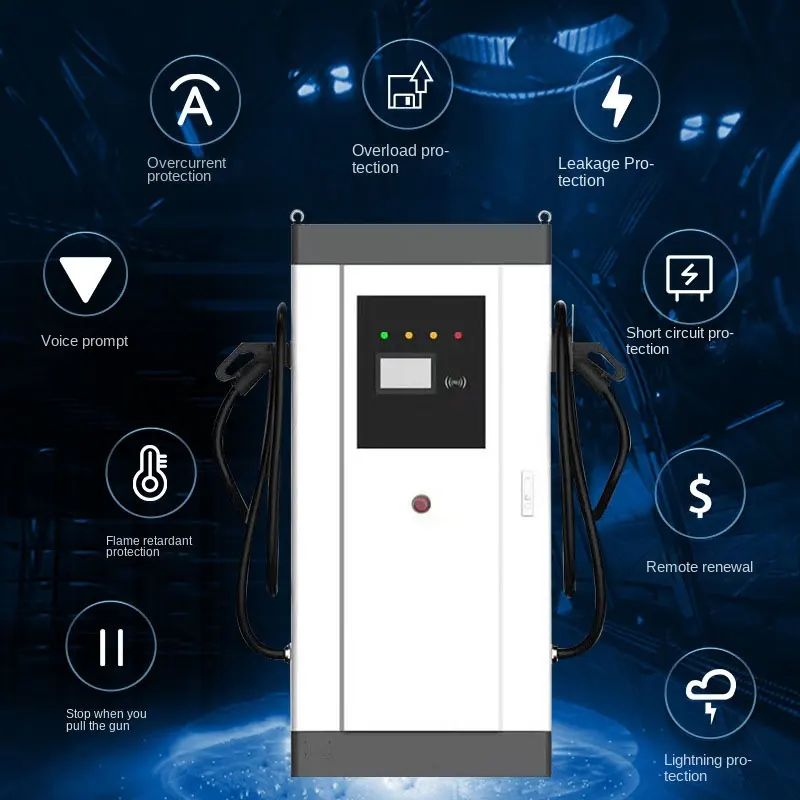 High Efficiency Floor-Mounted Charging Stations
